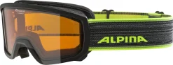 Slaapzak Verkoop 39 Skibril Alpina Scarabeo Junior Black Neon DH Orange