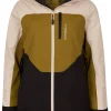 ONeill Ski Jas O'Neill Women Diamond Jacket Peach Whip Colour Block