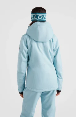 ONeill Ski Jas O'Neill Women Stuvite Jacket Aqua Sea -Slaapzak Verkoop 3 1500014 15032 04 MODEL