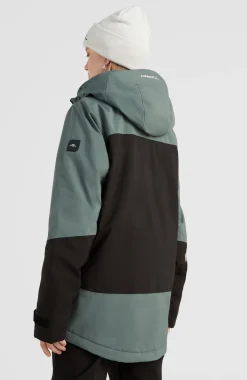 ONeill Ski Jas O'Neill Women Gore-Tex Insulated Balsam Green Colour Block -Slaapzak Verkoop 4 1500002 46025 05 MODEL