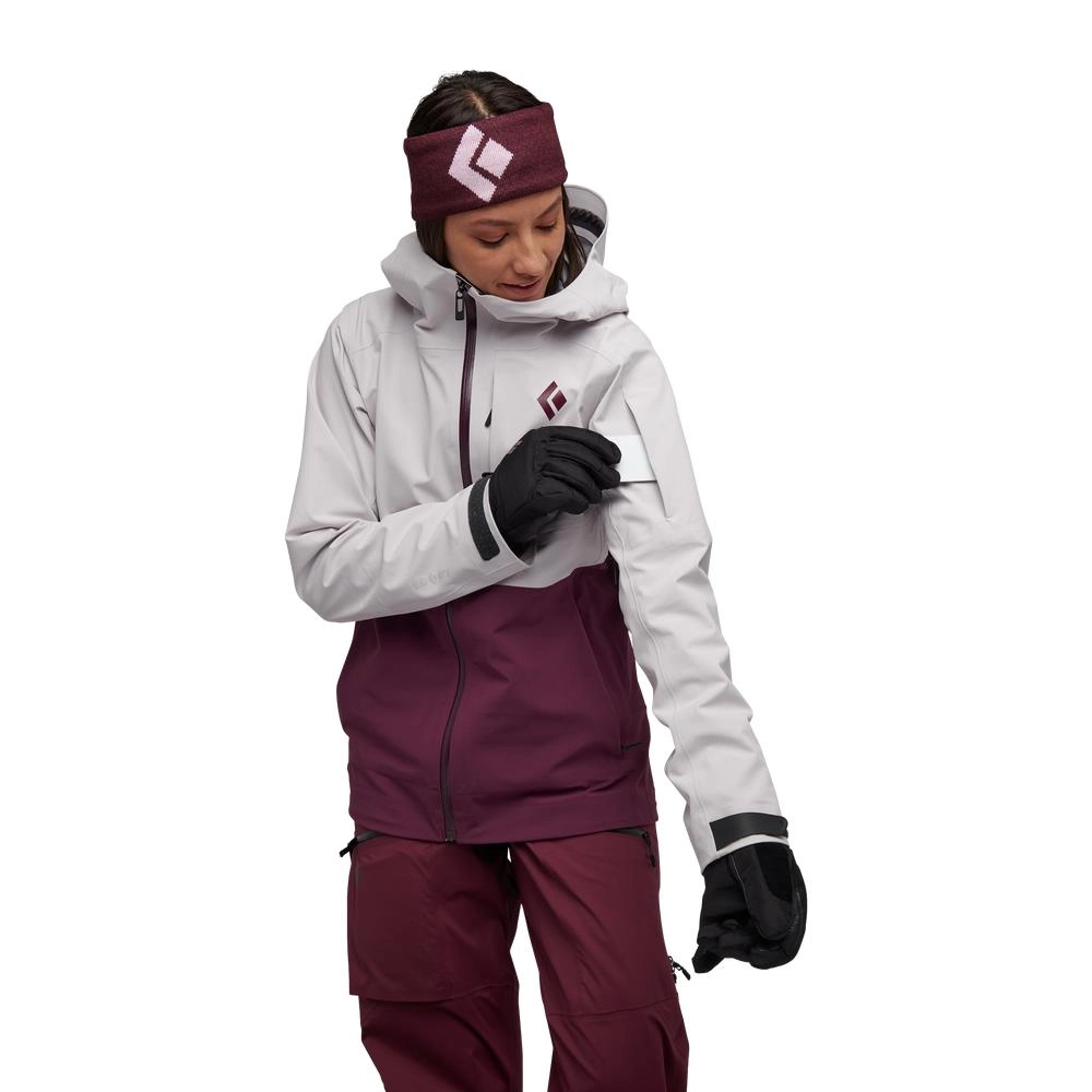 Ski Jas Black Diamond Women Recon Stretch Ice Pink Blackberry 7 Ski Jas Black Diamond Women Recon Stretch Ice Pink Blackberry - Afbeelding 5