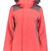ONeill Ski Jas O'Neill Women Signal Jacket Neon Tangerine Pink -Slaapzak Verkoop 8P5038 3350 PACK 1