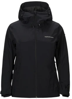 Ski Jas Peak Performance Women Insulated Ski Jacket Black