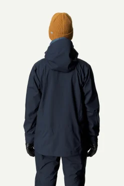 Ski Jas Houdini Women Rollercoaster Jacket Blue Illusion -Slaapzak Verkoop Ws Rollercoaster Jacket Blue Illusion 800059 703 P B 1800 C low