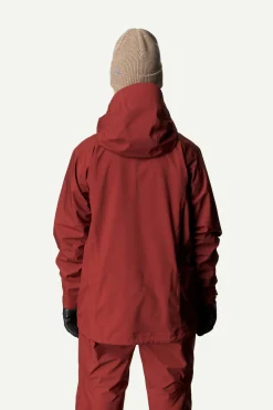 Ski Jas Houdini Women Rollercoaster Jacket Deep Red -Slaapzak Verkoop Ws Rollercoaster Jacket Deep Red 800059 A75 P S 1745 C low